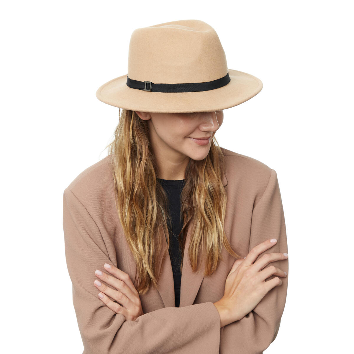 Chapeau Fédora Camel 466