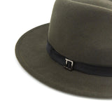 Chapeau Fédora Kaki 49