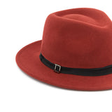 Chapeau Fédora Rouille 56