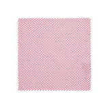 Pochette de costume twill Rouge blanc 2