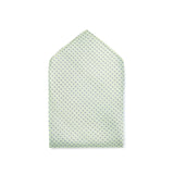 Pochette de costume twill Vert Anis 2