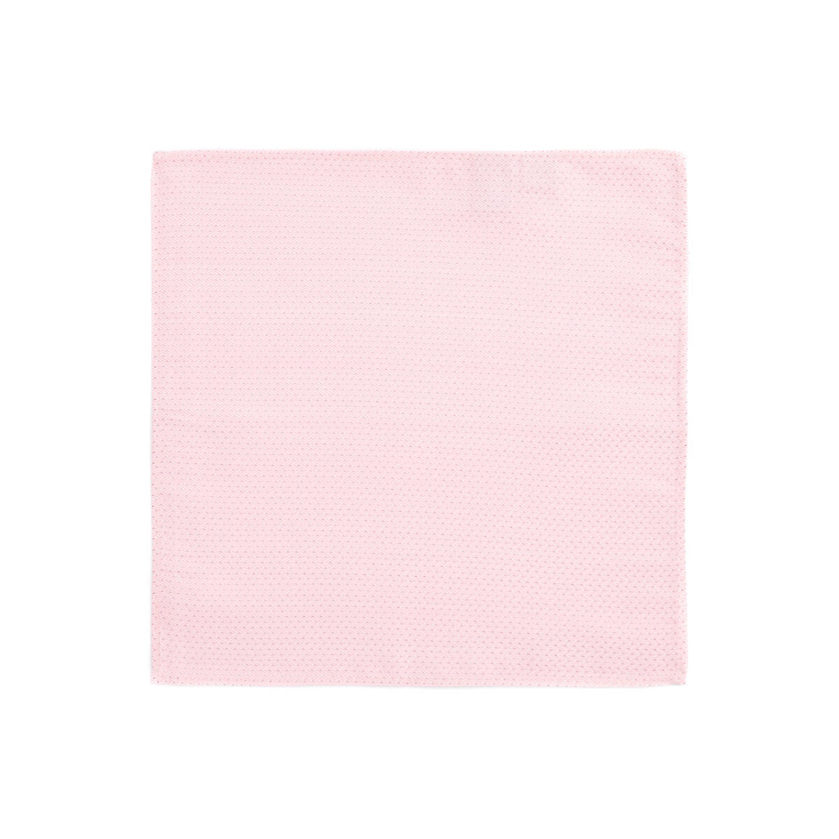 Pochette de costume twill Rose et blanc 1