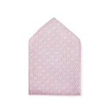 Pochette de costume twill Rose bleu 2