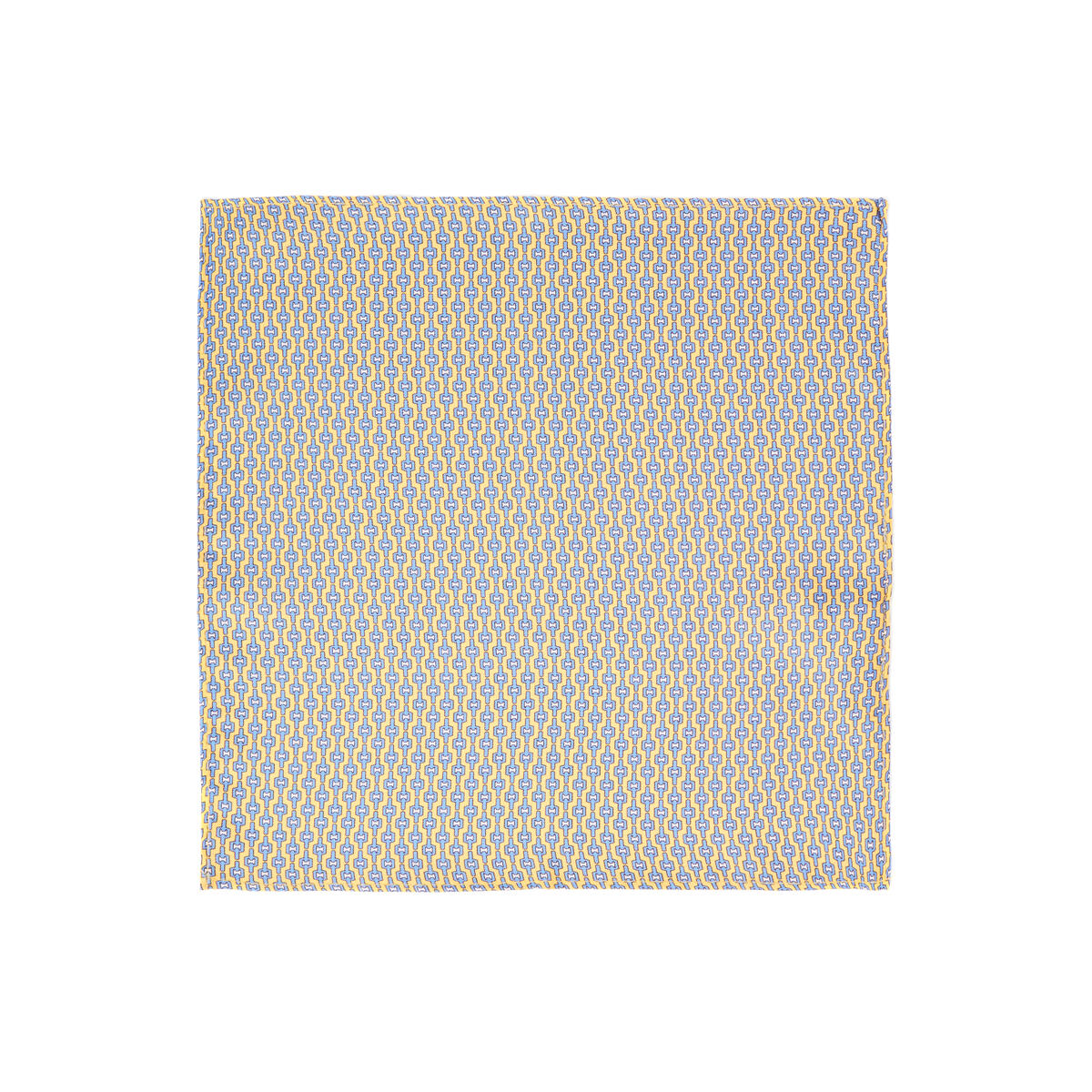 Pochette de costume twill Jaune violet 1