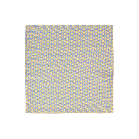 Pochette de costume twill Jaune violet 1