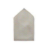 Pochette de costume twill Jaune violet 2