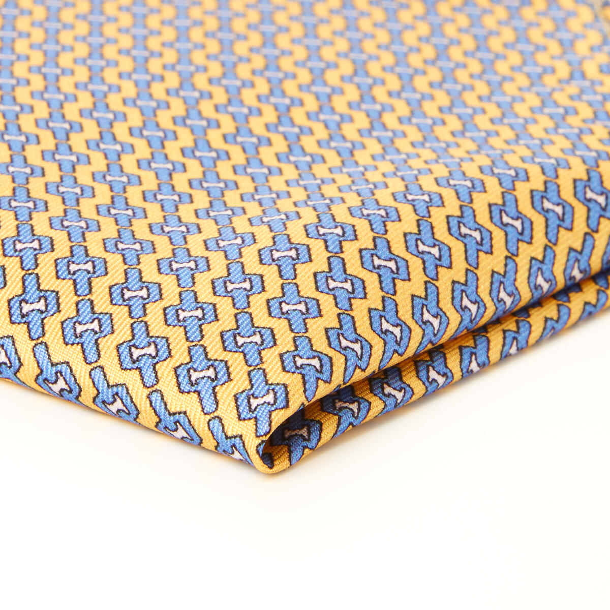 Pochette de costume twill Jaune violet 3