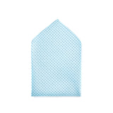 Pochette de costume twill Bleu ciel 2