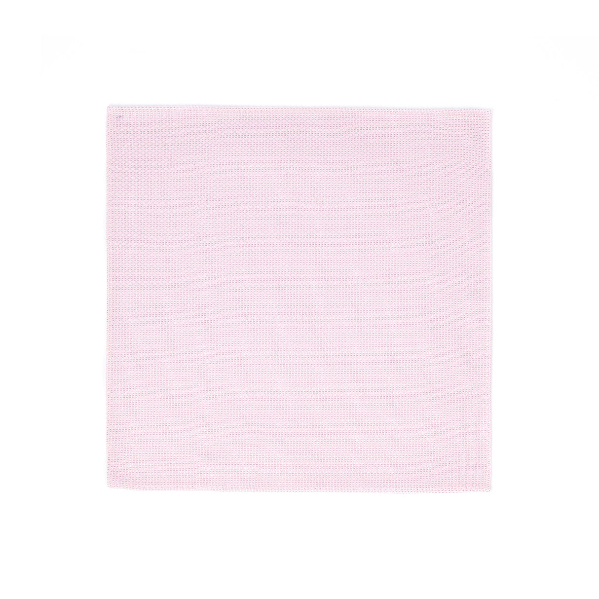 Pochette de costume en 100% soie - Twill de soie - Rose - 26x26 cm - Draeger