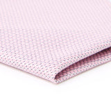 Pochette de costume en 100% soie - Twill de soie - Rose - 26x26 cm - Draeger