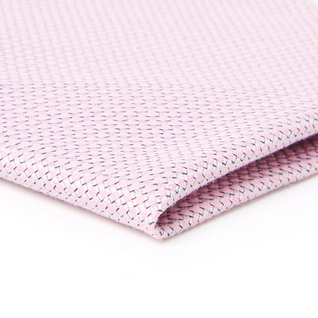 Pochette de costume en 100% soie - Twill de soie - Rose - 26x26 cm - Draeger
