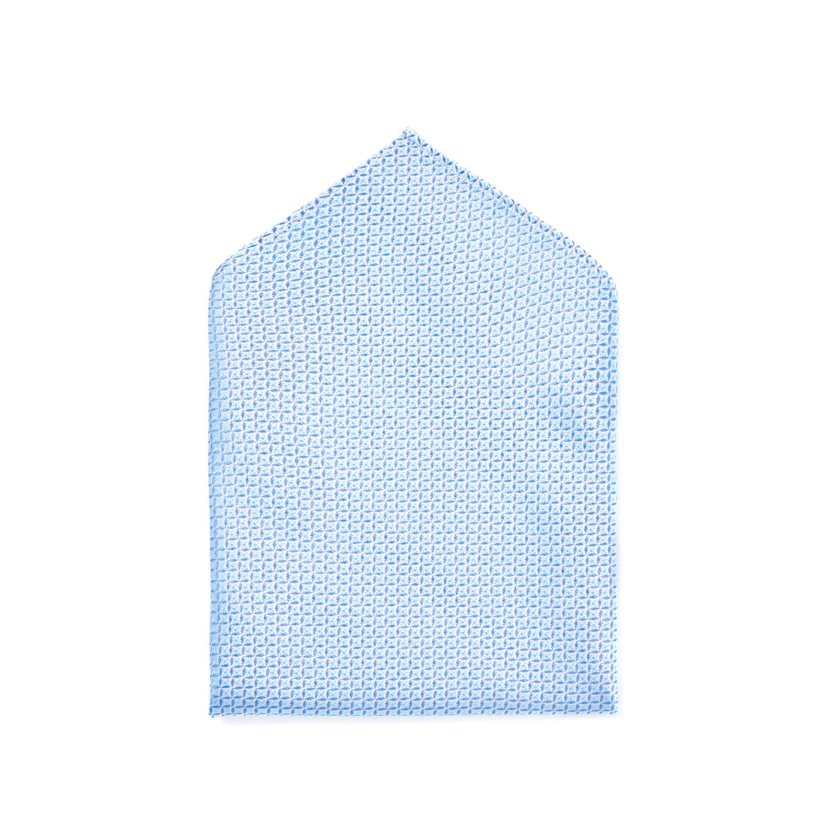 Pochette de costume twill Bleu piscine 2