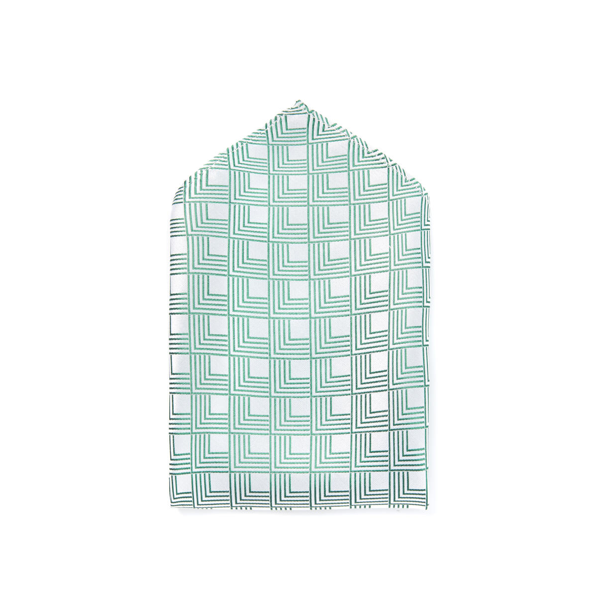 Pochette de costume twill Vert 2