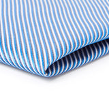 Pochette de costume twill Bleu blanc 3