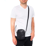 Sacoche Messenger bandoulière Cuir Uni - Plusieurs Coloris