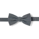 Nœud papillon chiné Noir 1