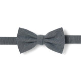 Nœud papillon chiné Noir 1