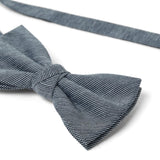 Nœud papillon chiné Noir 3