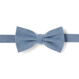 Nœud papillon chiné Bleu 1