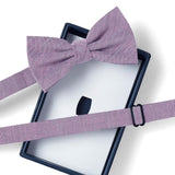 Nœud papillon chiné Violet 2