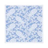 Pochette de costume en coton Bleu ciel 1