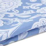 Pochette de costume en coton Bleu ciel 3