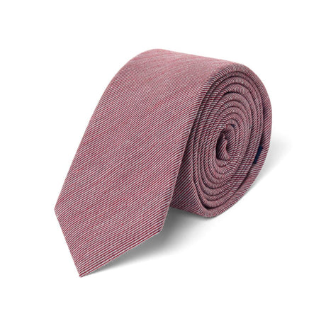 Cravate chinée Rouge 1