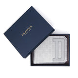 Portefeuille Italien en cuir Gris 2