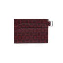 Porte-carte en cuir Bordeaux 1