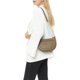 Sac à Main en Cuir Demi-Lune Alice