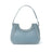 Sac à Main en Cuir Hélène Hobo  Bleu - Double porté