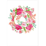 Tarjeta de flores en espiral SIGNATURE - 11,5 x 17 cm