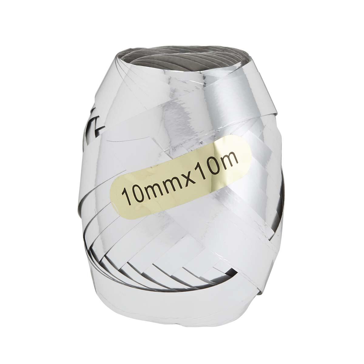 Bolduc métal brillant Argenté 1