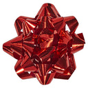 Etoile métal brillante Rouge 1