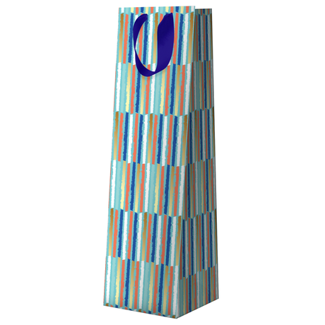 Bolsa para botellas de vino - Verde y dorado
