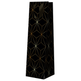 Bolsa para botellas de vino - Negro y dorado