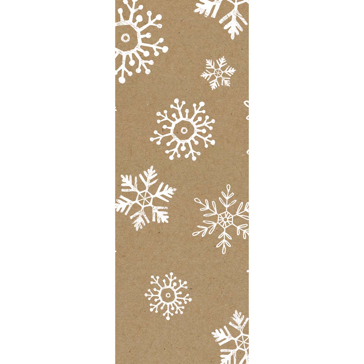Set de 10 bolsas de regalo de gran formato - White Flakes