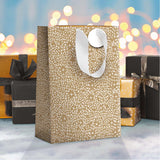 Bolsa de Regalo Kraft Nieve - Formato Grande