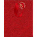 Sac cadeau noël grand format Paillettes Rouges 1