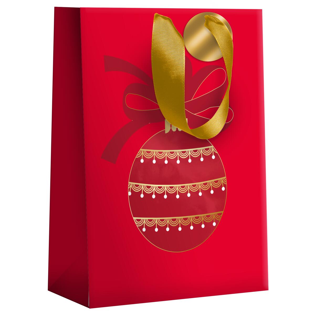 Sac cadeau noël grand format Boule de Sapin 2