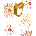 Sac cadeau noël grand format Flocons 1