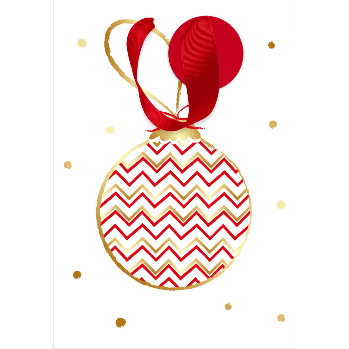 Sac cadeau petit format noël Boule de Sapin 1