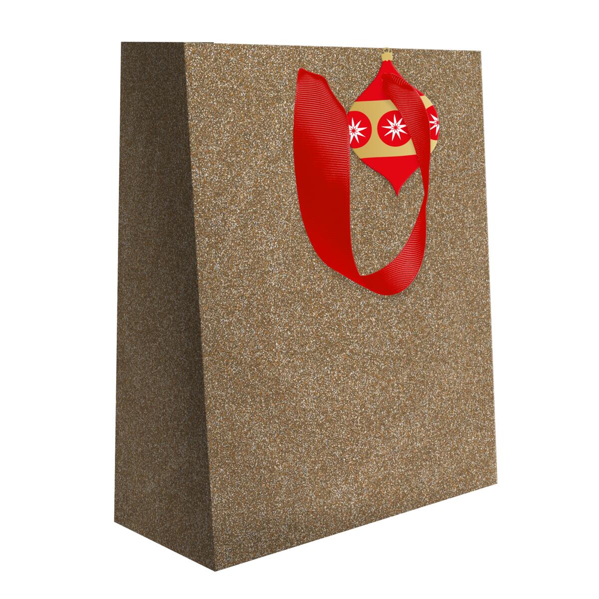 Sac cadeau mini Paillettes Bronze 2