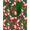 Sac cadeau petit format noël Houx 1