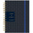 Carnet de budgets à spirales - A5 - Bleu marine
