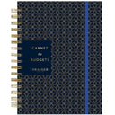 Carnet de budgets à spirales - A5 - Bleu marine