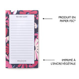 Bloc-notes Home Office Fleurs 4