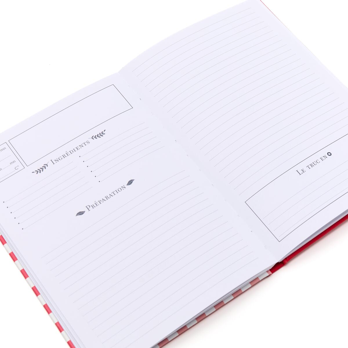Libreta Office Chic A5 - Flores negras