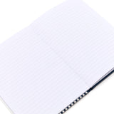 Libreta Office Chic A5 - Flores negras
