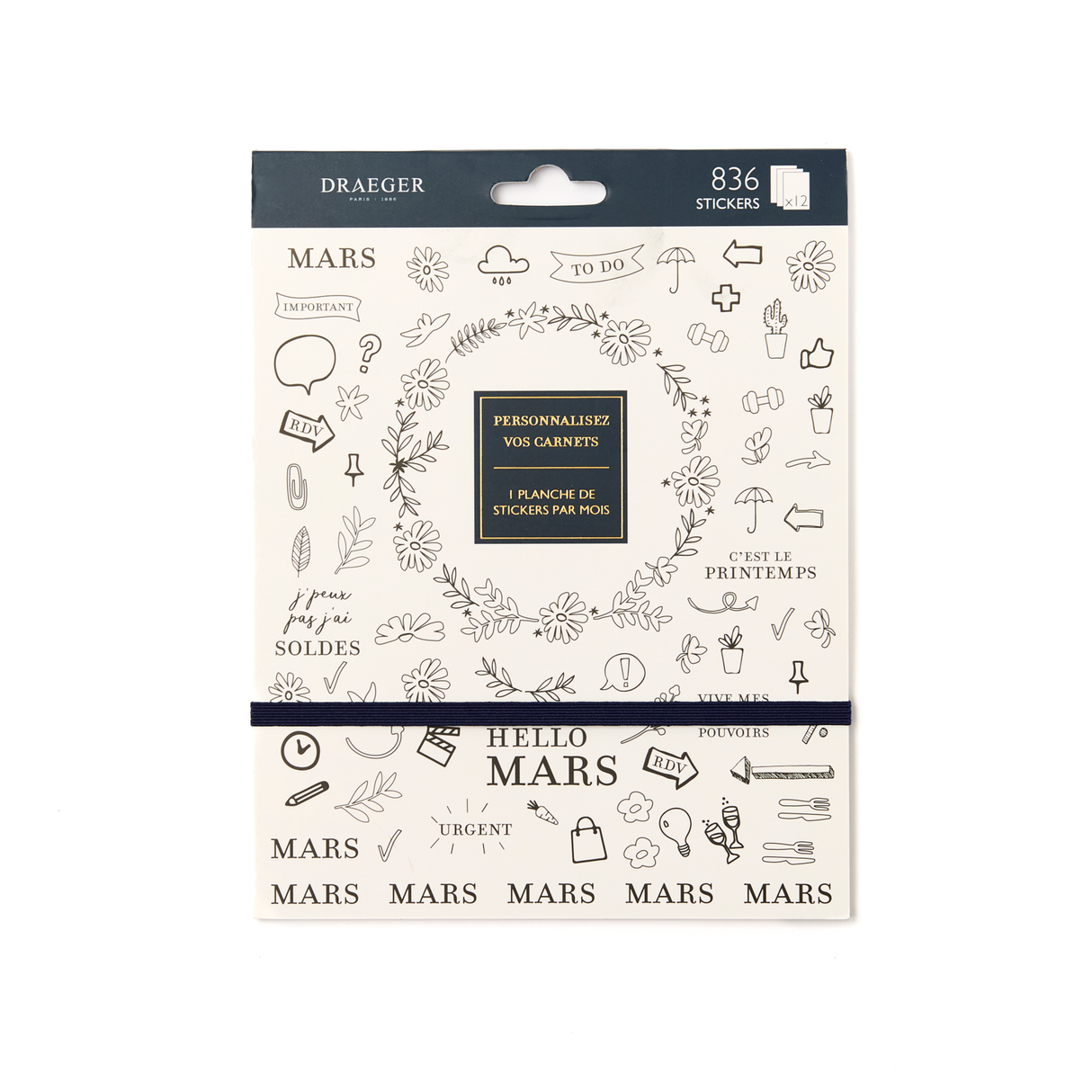 Carnet de stickers Home Office